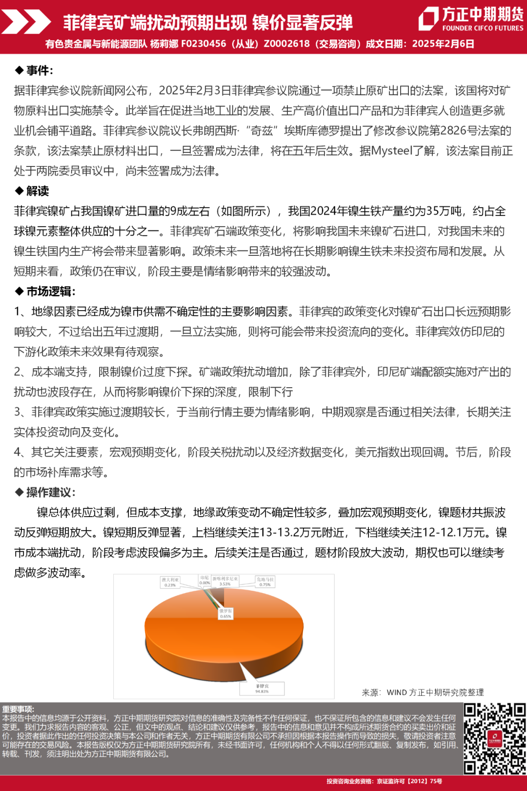 菲律賓鎳礦最新動態(tài)，科技革新引領(lǐng)鎳的力量重塑未來生活