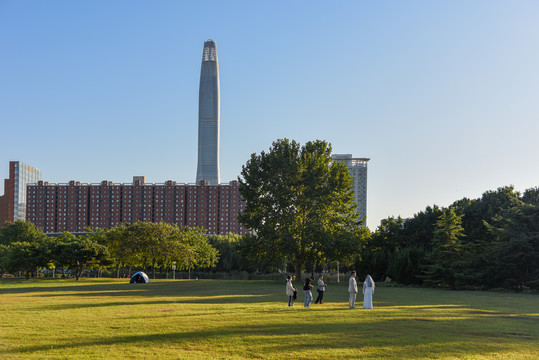 天津新公園亮相，城市綠肺開啟新篇章