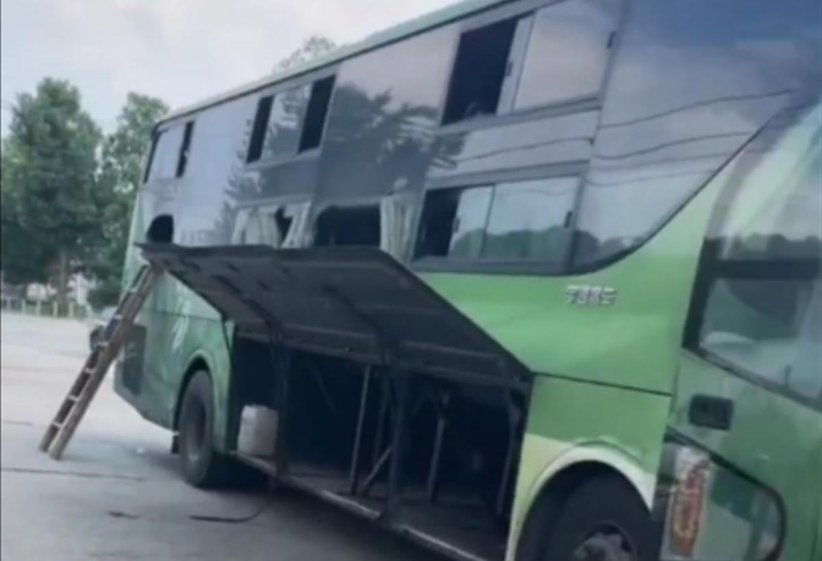 大巴車最新視頻，自然之旅的心靈探索，重拾寧靜的旅程